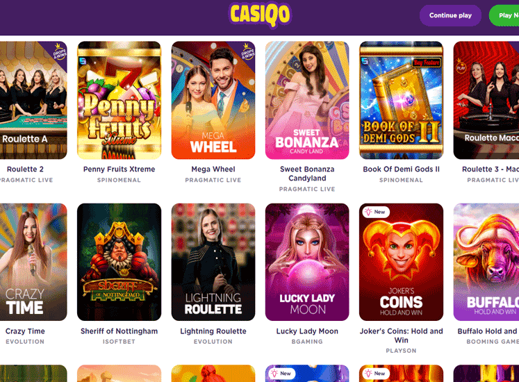 CasiQo Casino Live Casino
