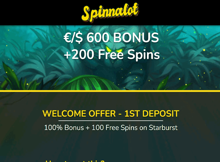 Spinnalot Casino Promotions