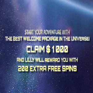 SpaceLilly Casino Bonus