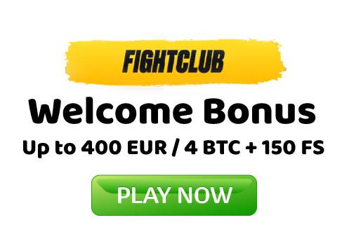 Fight Club Casino Welcome Bonus