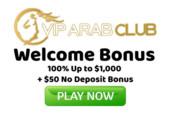 VipArabClub Casino Welcome Bonus
