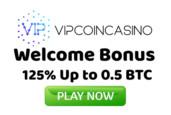 VIPCoin Casino Welcome Bonus