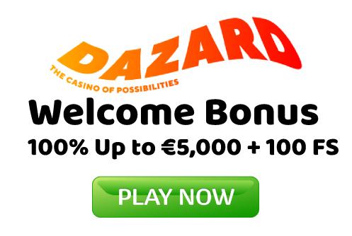 Dazard Casino Welcome Bonus