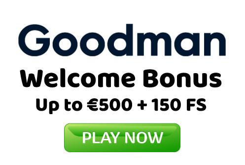 Goodman Casino Welcome Bonus