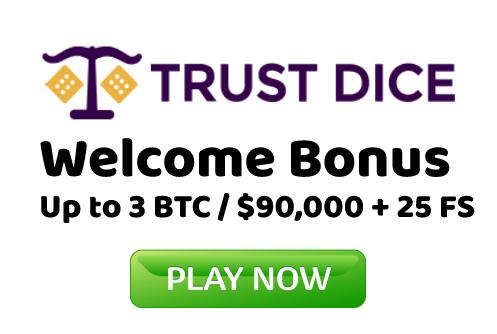 TrustDice Casino Welcome Bonus