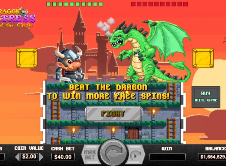 Dragon Fortress – Battle of the Castle Slot Unlimited Free Spins