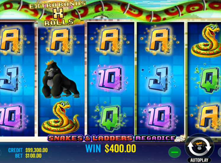 Snakes and Ladders Megadice SLot
