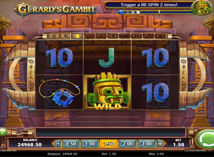 Gerard's Gambit Slot Bonus Features
