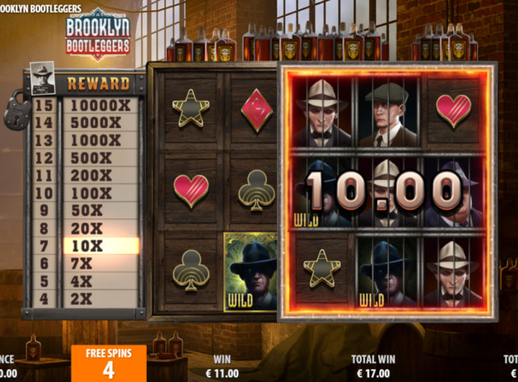 Brooklyn Bootleggers Slot Free Spins Feature