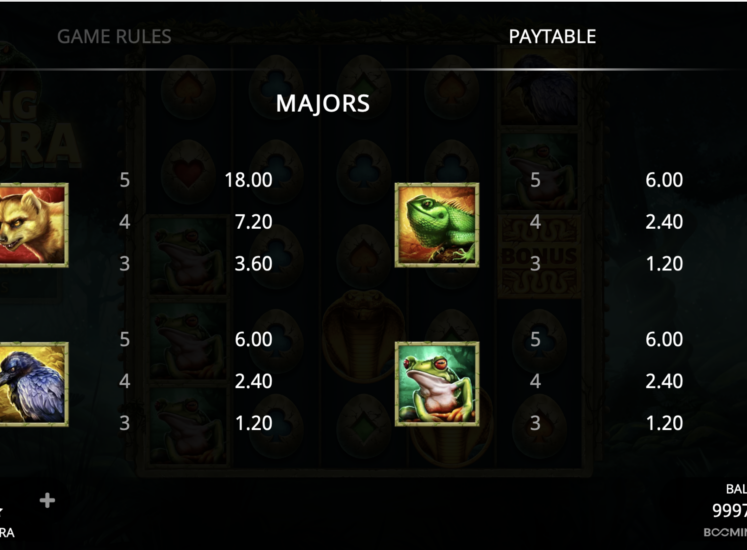 King Cobra Slot