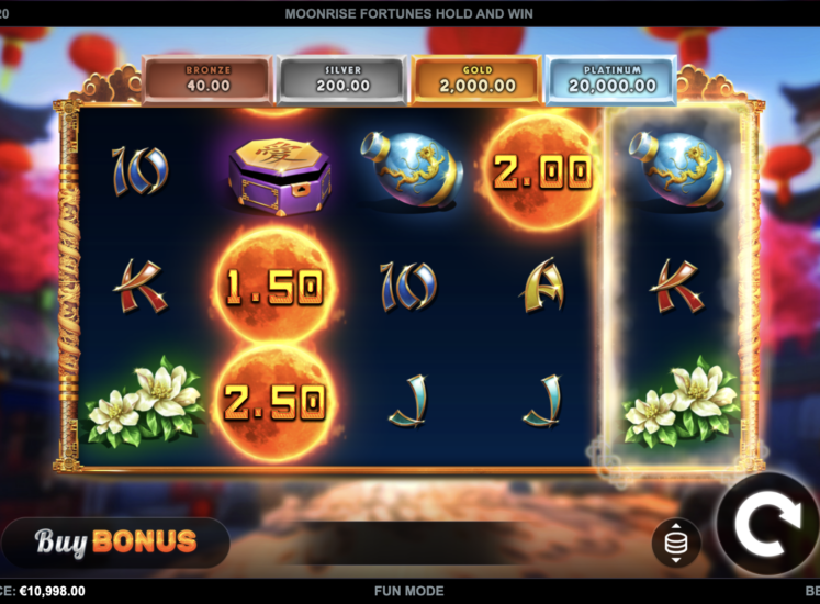 Moonrise Fortunes Hold & Win Slot