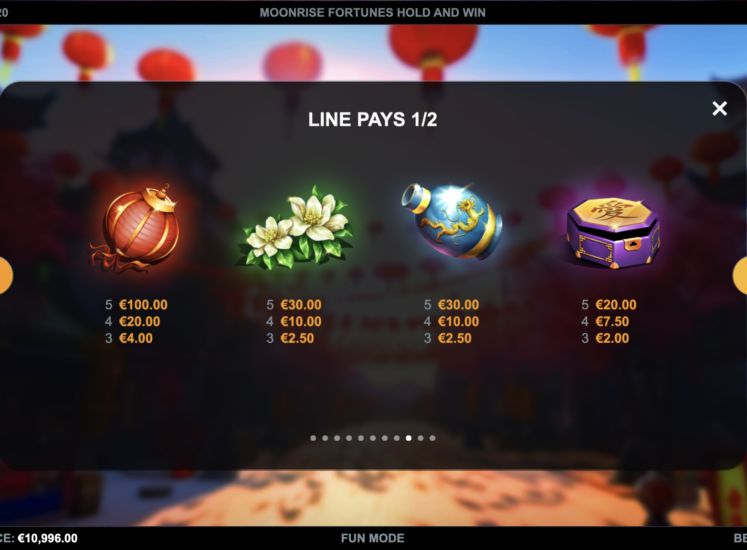 Moonrise Fortunes Hold & Win Slot