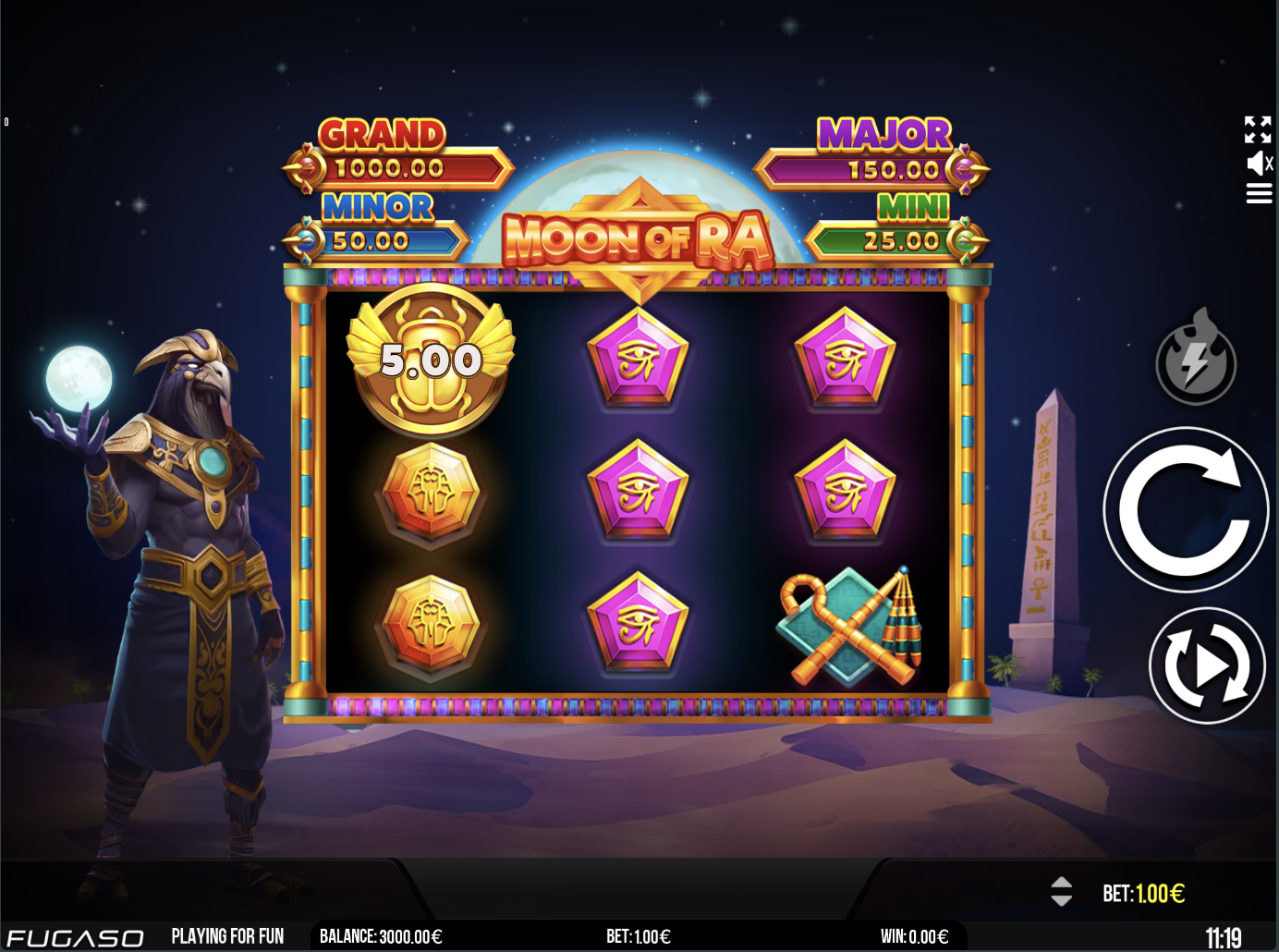 Moon of Ra: Running Wins™ slot review