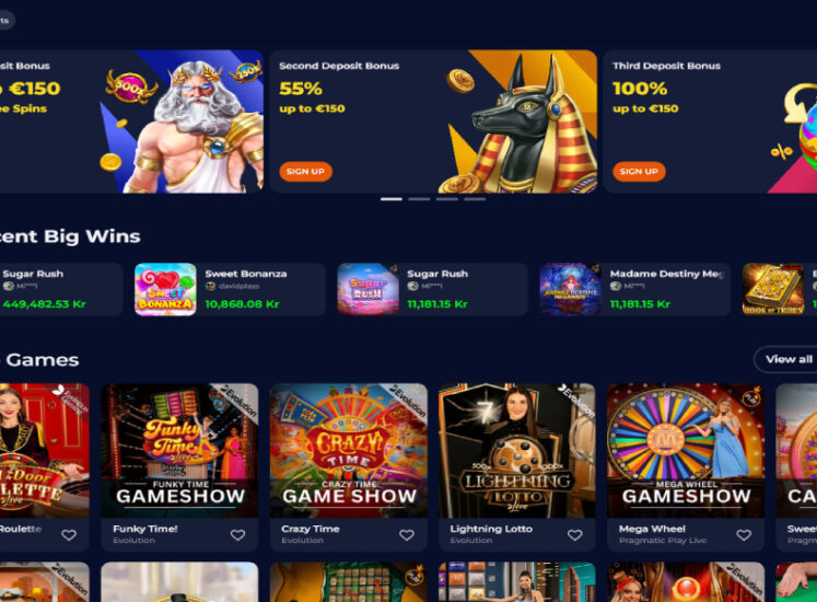 Nine Casino Live Games Section