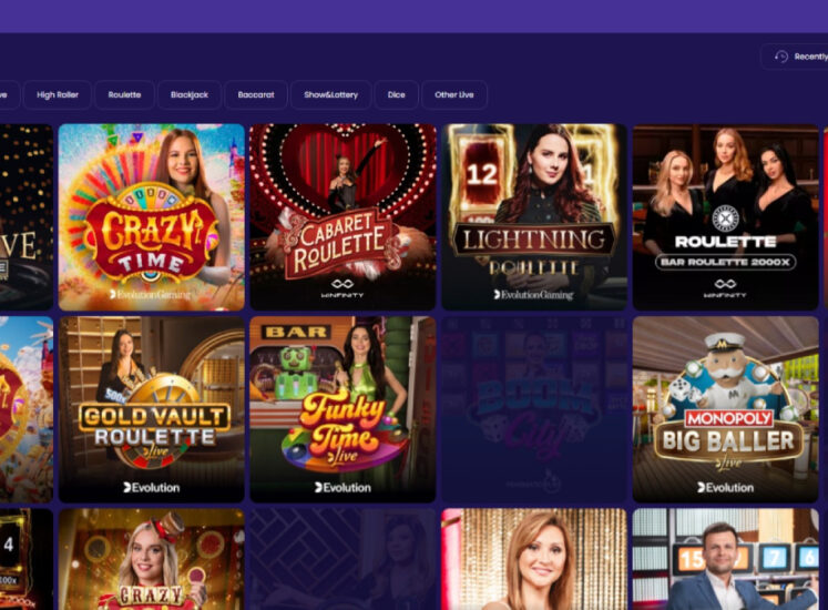 Lala.bet Casino Live Games Section
