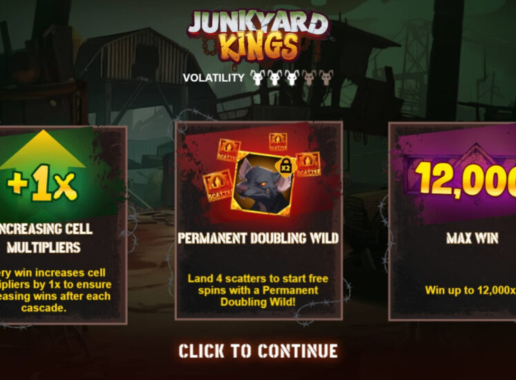 Junkyard Kings Slot Bonus Features