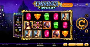 Da Vinci Power Bet Slot