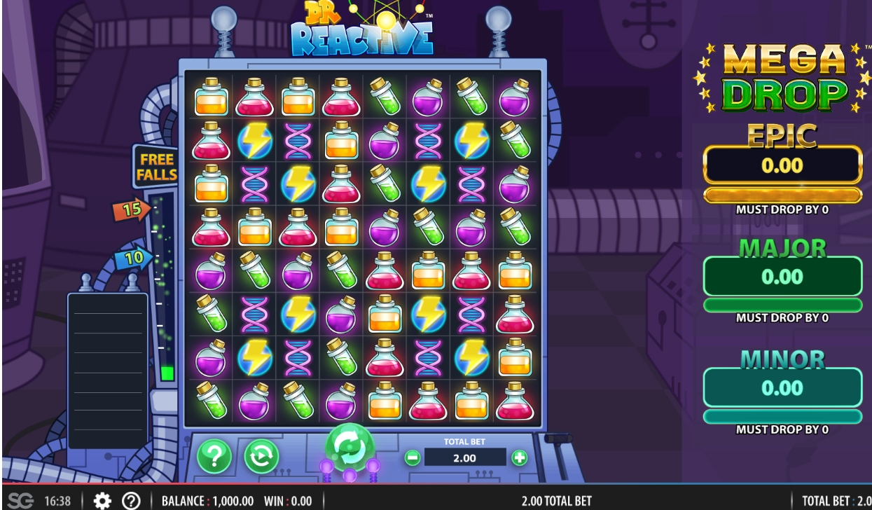 Dr Reactive's Laboratory Slot
