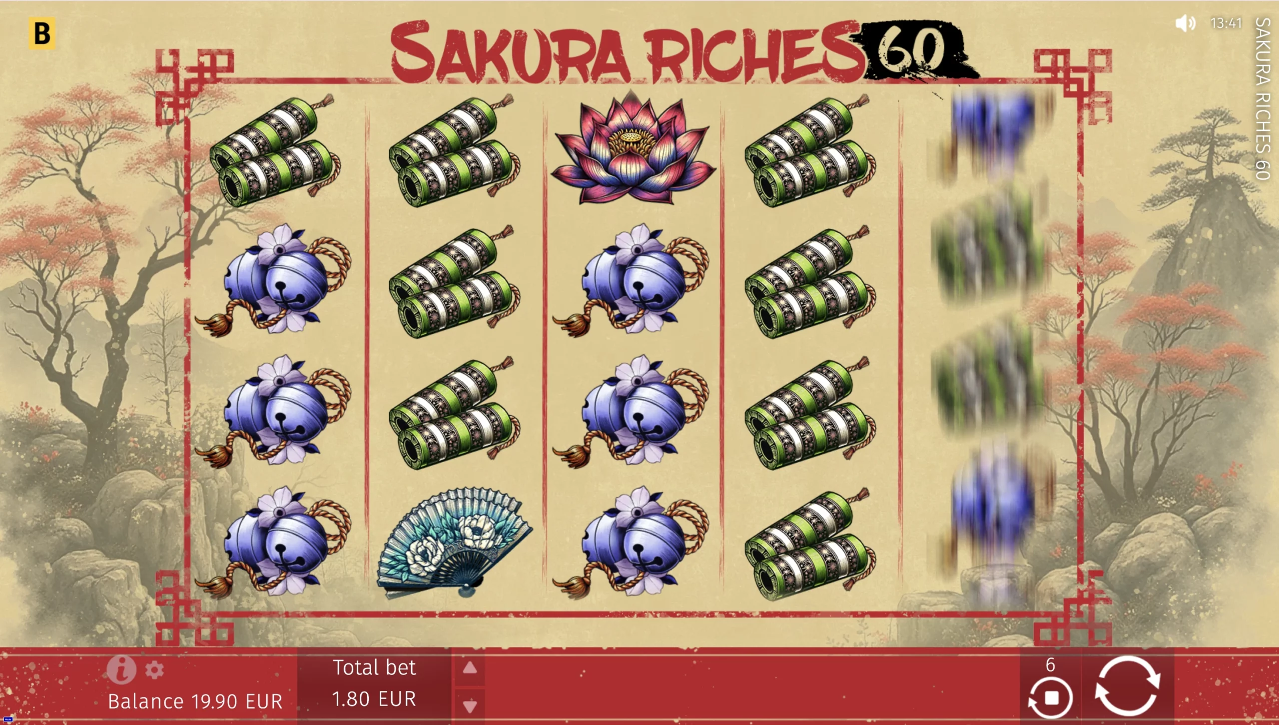 Sakura Riches 60