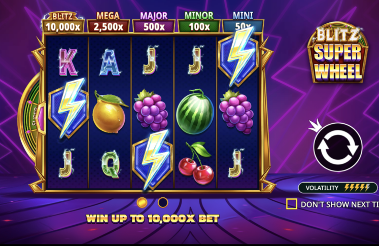 Blitz Super Wheel Casino Slot