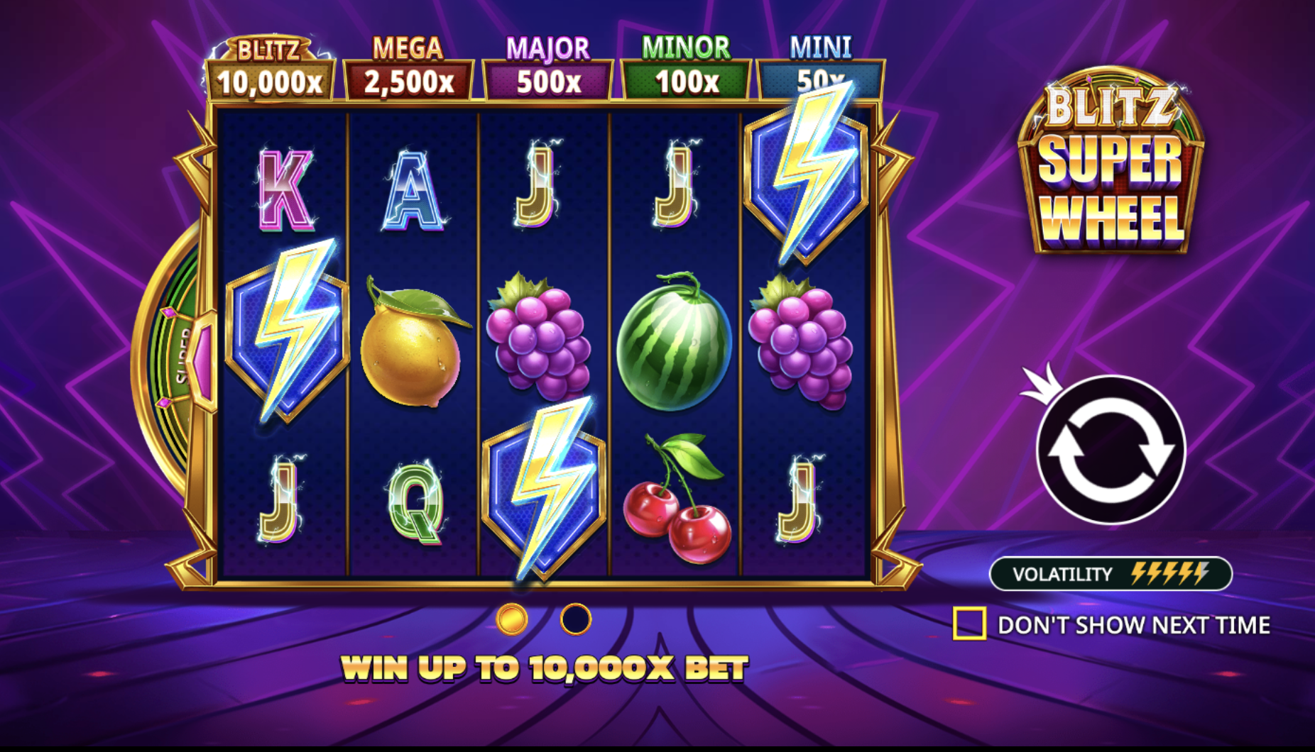 Blitz Super Wheel Casino Slot