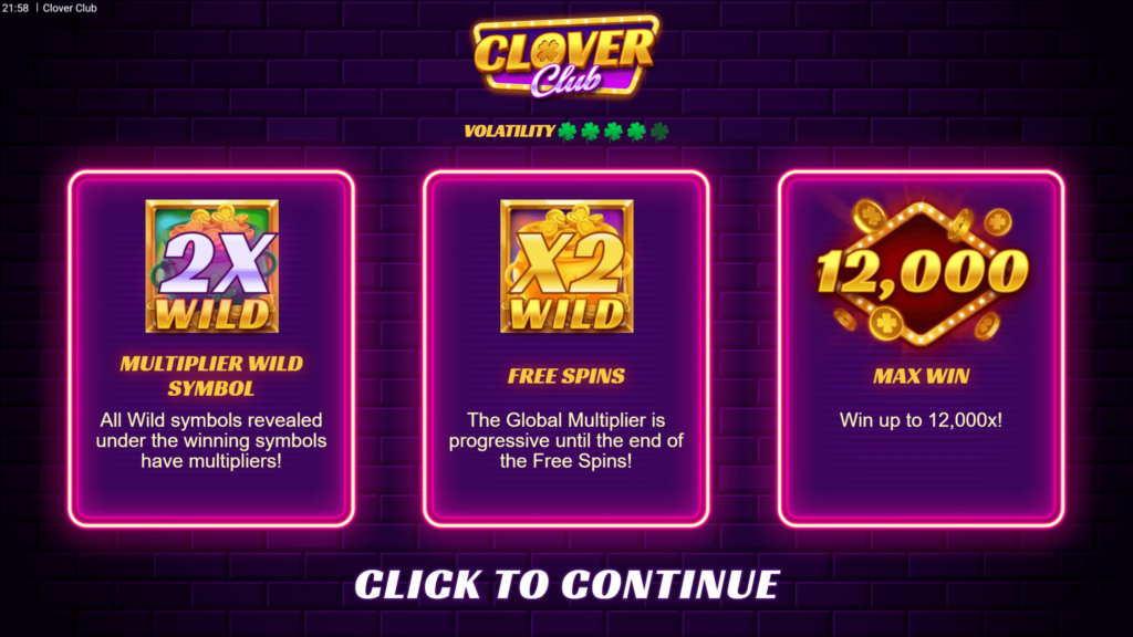 Clover Club Casino Slot