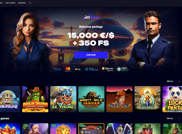 Jet4Bet Home Page