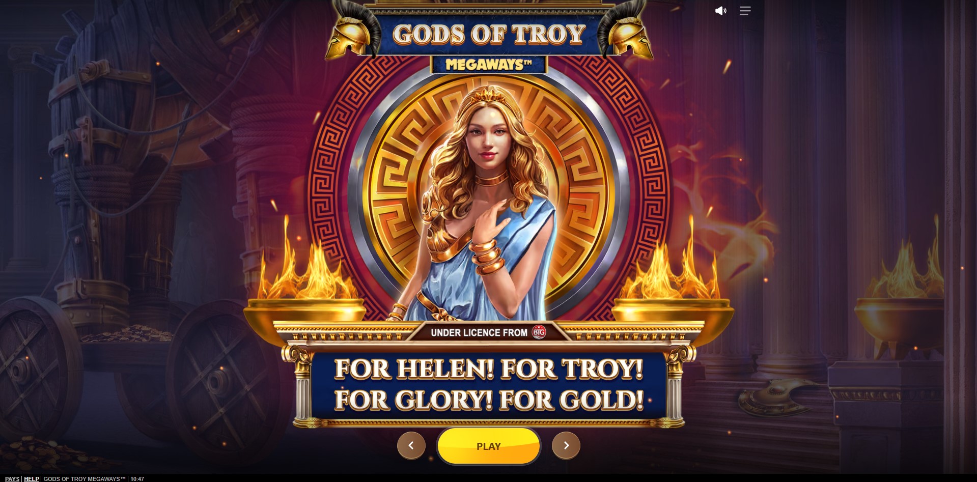 Gods of Troy Megaways Casino Slot