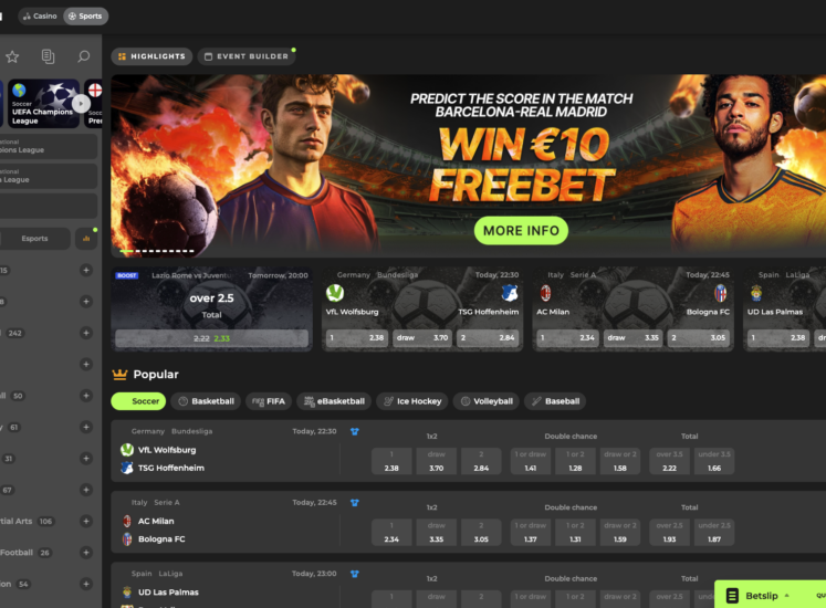 Capospin Sports Page