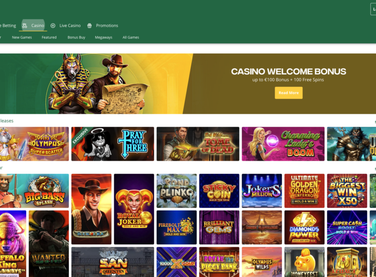 Qbet Casino Page