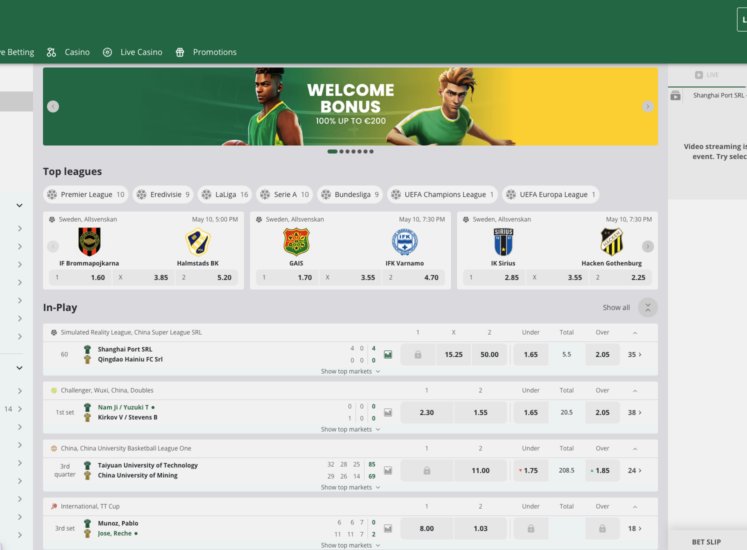 Qbet Sports Page