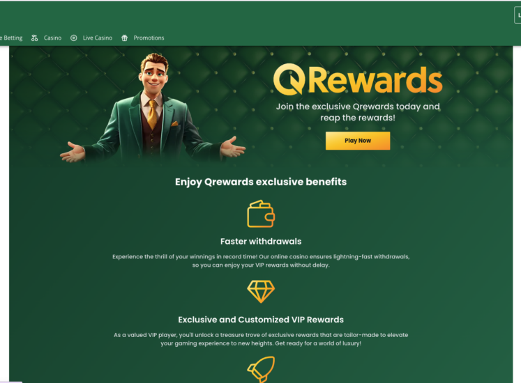 Qbet VIP Page