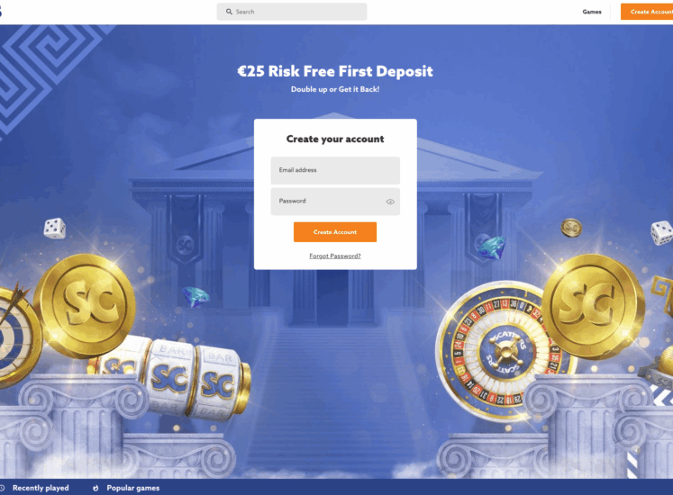 Scatters Signup Page