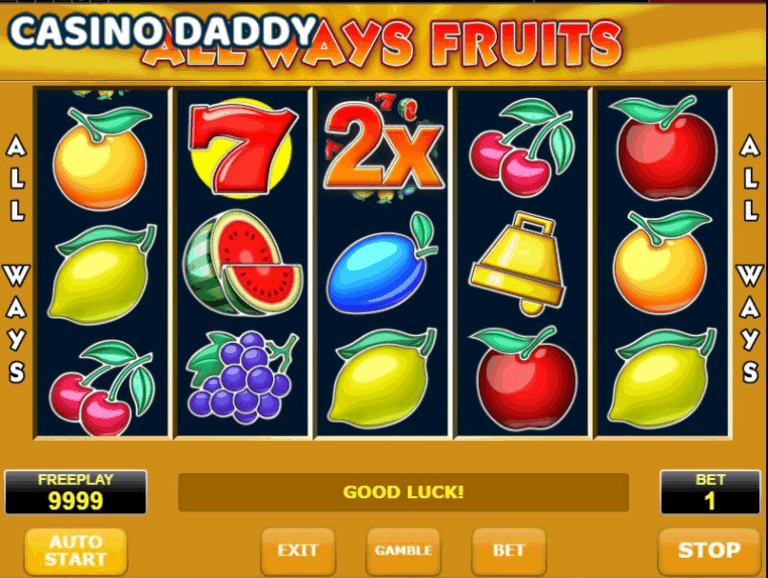 All Ways Fruits Slot by Amatic