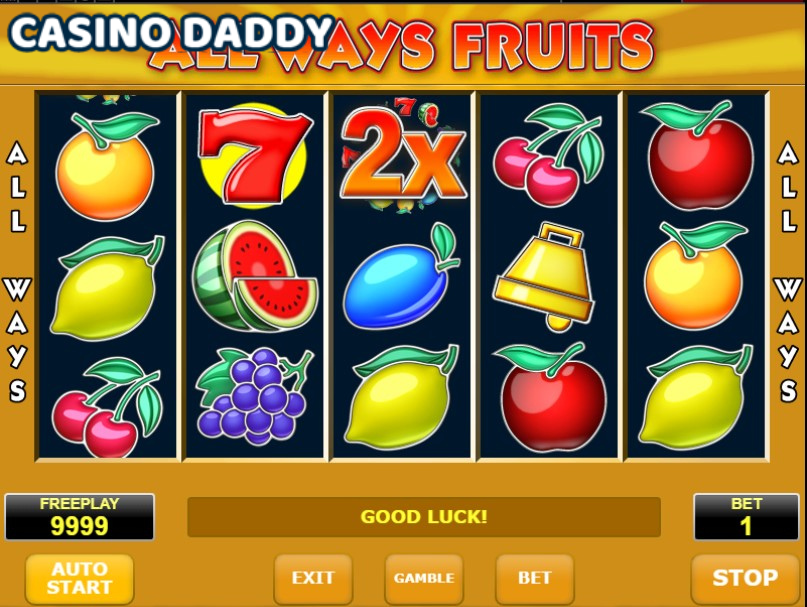 All Ways Fruits Slot by Amatic
