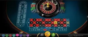 European Roulette Red Tiger