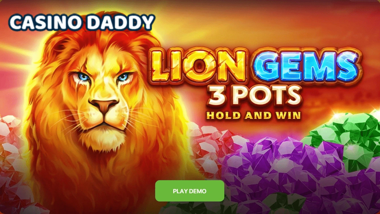Lion Gems 3 Pots: Hold & Win by Playson