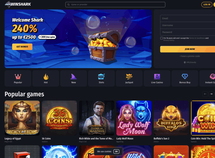 WinShark Home Page