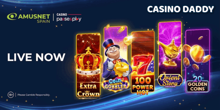Amusnet Parntership with CasinoPauseAndPlay