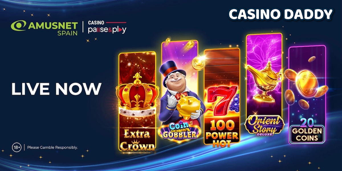 Amusnet Parntership with CasinoPauseAndPlay