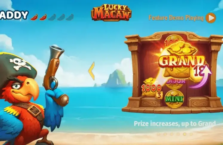 Lucky Mackaw TaDa Gaming