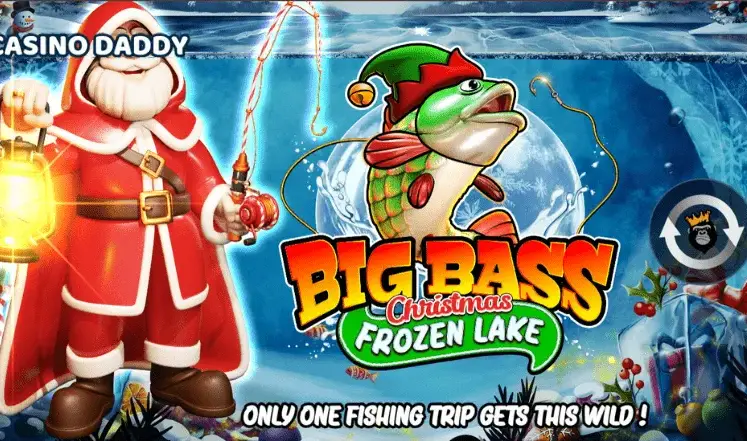 Big Bass Christmas Frozen Lake