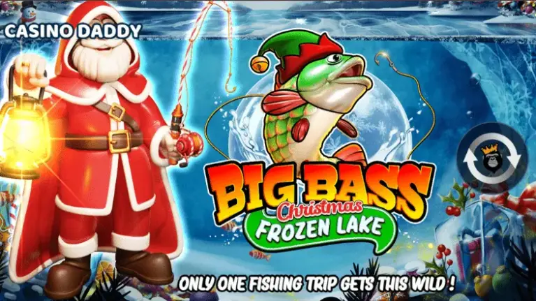 Big Bass Christmas Frozen Lake