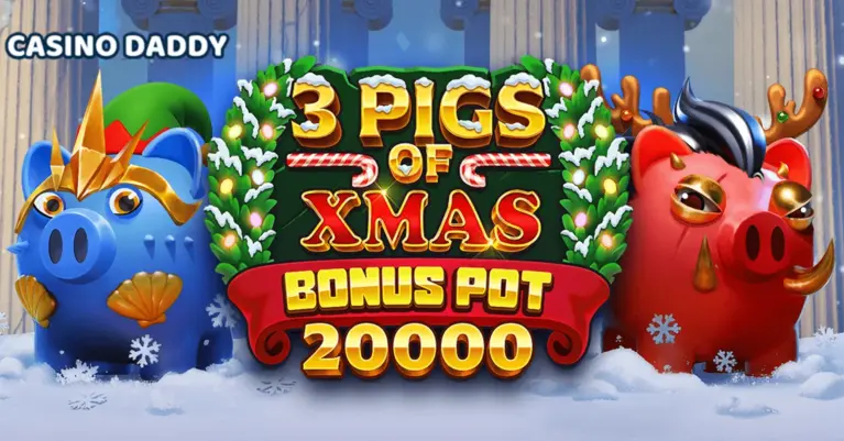 3 Pigs of Xmas Bonus Pot 20,000