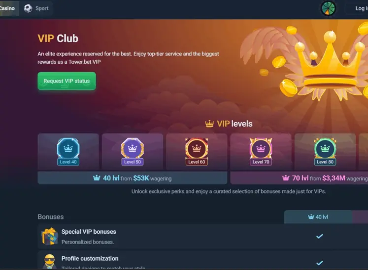 Tower Bet VIP