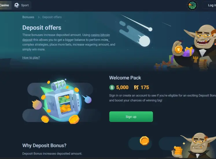Tower Bet Welcome Package