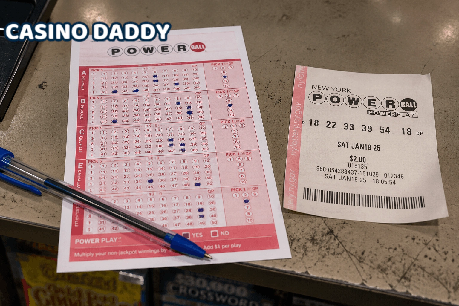 California Powerball Match 5 winner