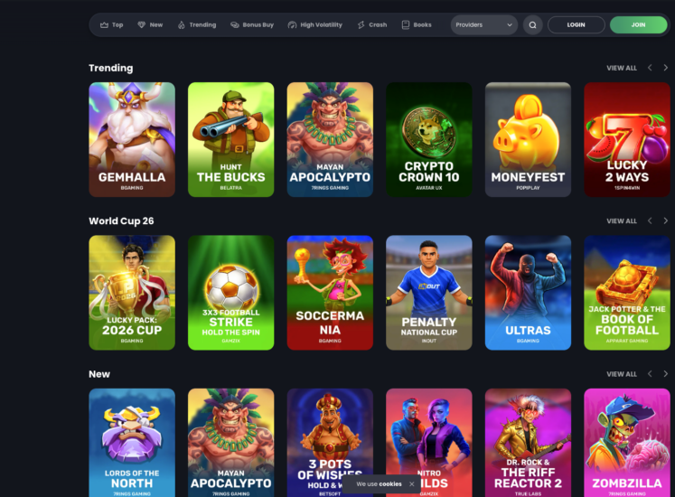 BitKingz Slots Page