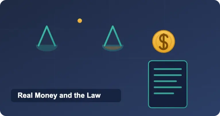 Playing for real money in your local currency and the law