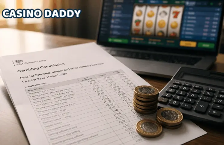UK gambling licence fees
